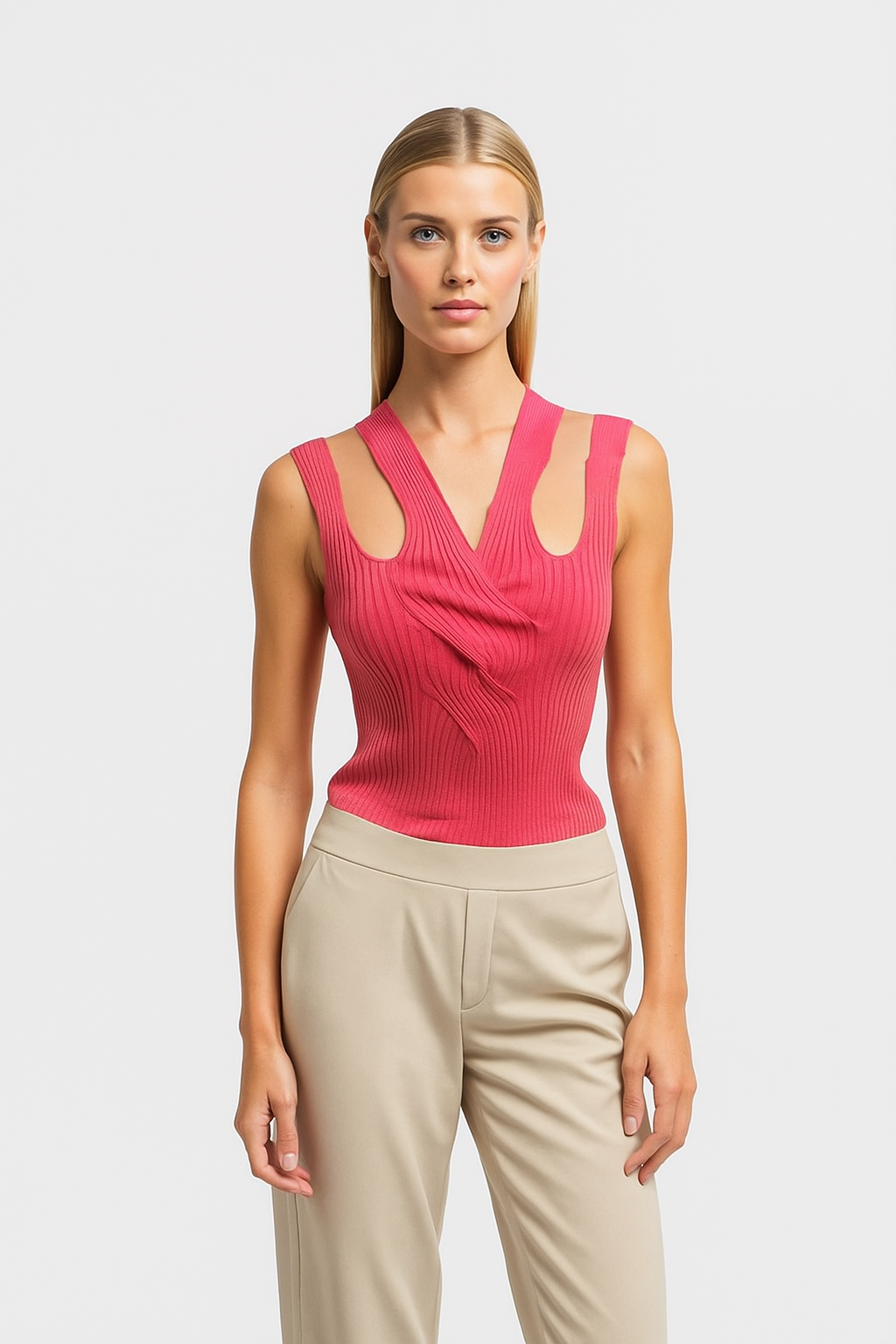 Ribbed Sleeveless