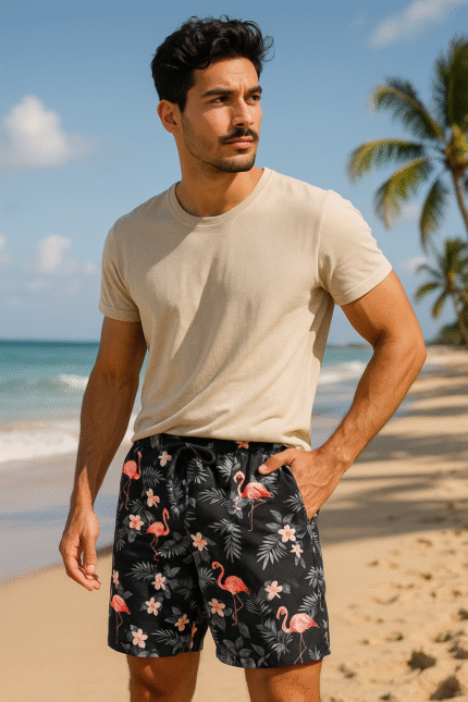 Mean Borad Shorts (Black)