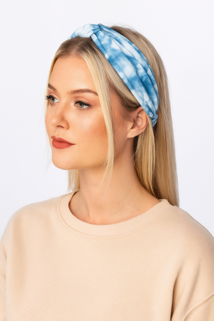 Tie-dyed headband