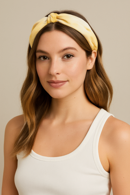 Tie-dyed headband